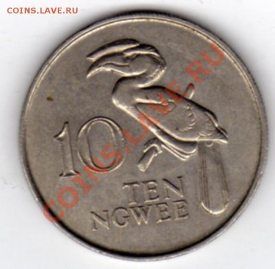 ЗАМБИЯ 10 НГВЕ 1968 ПТИЦА-НОСОРОГ ДО 05.09.11 В 22.00МСК - img507
