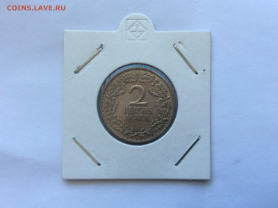 2 Mark. 1926 г. Германия. Серебро. - 4673AEEA-8D5A-4505-A383-7299849A7581