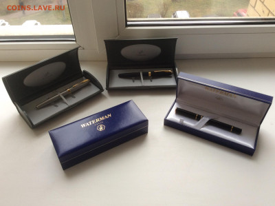 Ручки Parker и Waterman. Перьевые. Новые. - 6B16601C-CFB9-4D48-AF9B-D49E806885B8