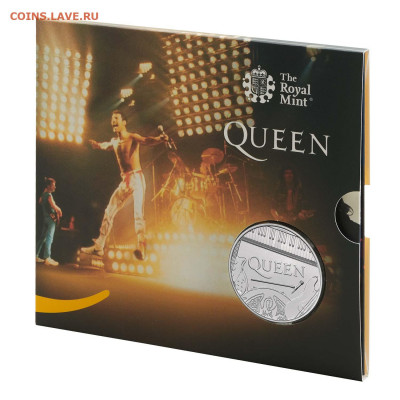 Великобритания 5 фунтов 2020 Queen Буклет до 12.05 - IMG_9434.JPG