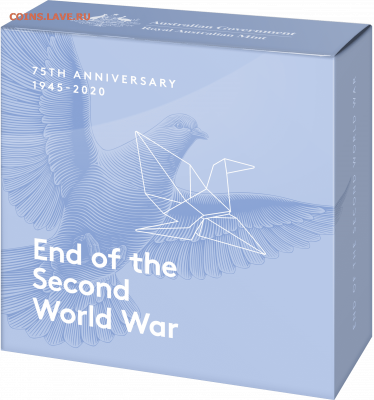 5$ Австралия 2020 75 летие окончания Второй Мировой СЕРЕБРО - 0000875_75th-anniversary-of-the-end-of-world-war-ii