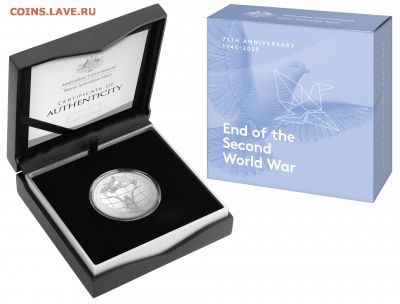 5$ Австралия 2020 75 летие окончания Второй Мировой СЕРЕБРО - 0000873_75th-anniversary-of-the-end-of-world-war-ii