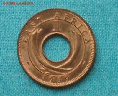 1 цент 1959 Вост.брит.Африка UNC до11.05.20г.22.00ч. - В.А.1