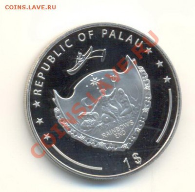 Палау, 1 доллар, до 05. 09. 2011, 23-01 мск - 1-2009-сокол-1