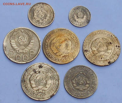 5коп.1928,29,32,39. 3коп.1926, 2коп.1933, 1коп.1926год - DSCN3248.JPG