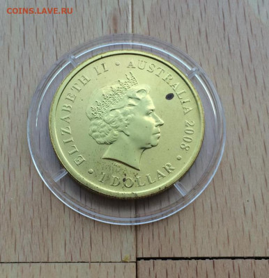 Австралия 1$ доллар 2008 Черный какаду Животные Фауна Птица - avstralija_1_dollar_2008_chernyj_kakadu_zhivotnye_fauna_ptica (1)