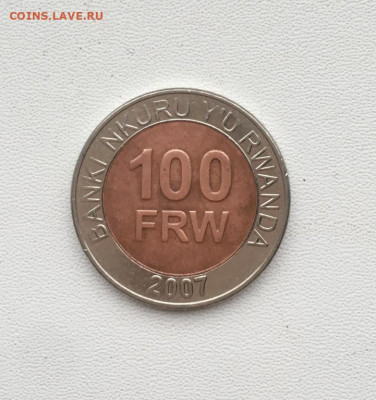 Биметалл Руанда 100 франков 2007 - bimetall_ruanda_100_frankov_2007