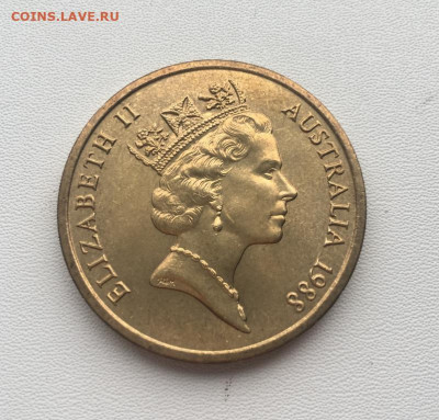 Крона Шайба Австралия 5$ долларов 1988 Здание парламента - krona_shajba_avstralija_5_dollarov_1988_zdanie_parlamenta (1)