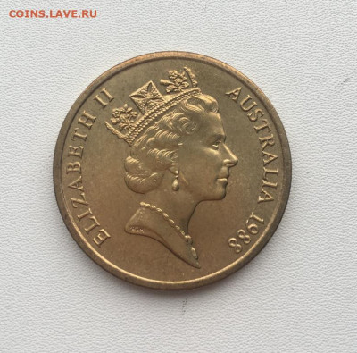 Крона Шайба Австралия 5$ долларов 1988 Здание парламента - krona_shajba_avstralija_5_dollarov_1988_zdanie_parlamenta (3)