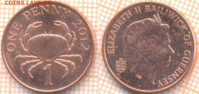 Гернси 1 пенни 2012 г., до 15.05.2020 г. 22.00 по Москве - Гернси 1 пенни 2012 7836