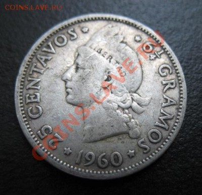 1960 г, Доминикана, 25 с, до 06.09 в 21-00 мск - 1960 домин
