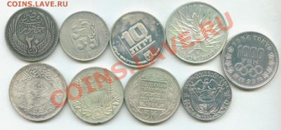Серебро Европы, Африки, Азии - на оценку - Image3