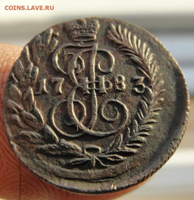 поаушка? 1783 перечекан из сибирки - a