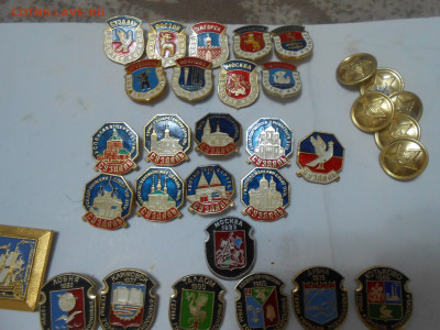 Значки СССР (Золотое кольцо, гербы Подмосковья и др.) - 2.JPG
