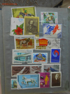 Марки СССР, иностранные (много) оценка - 40.JPG