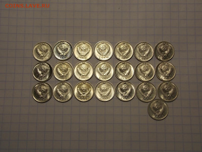 10 копеек с 1961г. 22 шт. UNC до 18.05.20 до 22-00 мск - DSCN8678.JPG