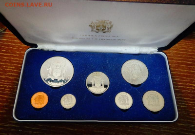 ЯМАЙКА - набор 7 монет в коробке до 19.05, 22.00 - Ямайка набор 1973 коробка_2