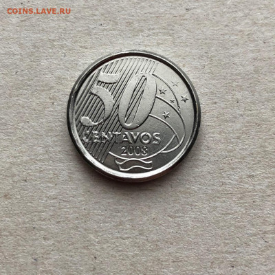 Бразилия 50 сентаво,до 17.05. - -Kua_U0uNYo