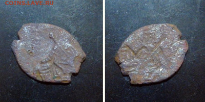 1 копейка (Медный бунт). Негатив всадника - 1kop-mb