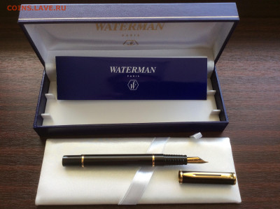 Ручка перьевая Waterman. Новая - 909B8A1D-0815-476D-ACE5-00CD442C3712