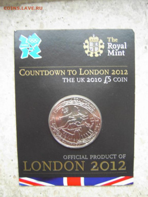 Великобритания 5 фунтов 2010 UNC Легкая атлетика Олимпиада - krona_velikobritanija_5_funtov_2010_unc_legkaja_atletika_beg_olimpiada_london_2012_olimpijski_igry