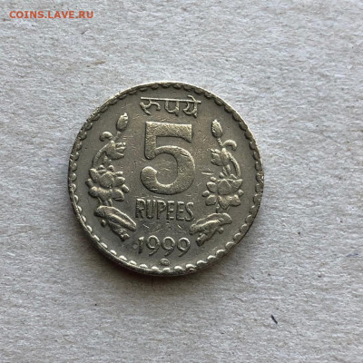 Индия 5 рупий 1999, до 17.05. - 5vlI8wgV4DM
