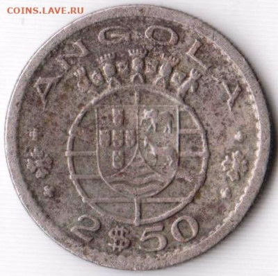 АНГОЛА 2$50 1968 г. до 24.00 21.05. 20 г. - 061