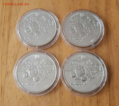 Украина 5 гривен Евро 2012 Футбол Киев Львов Харьков Донецк - s-l16001