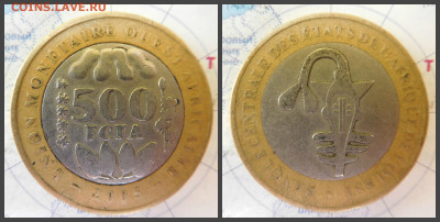 Западная Африка (BCEAO) 500 франков, 2005 БИМ - 25