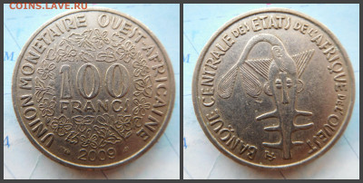 Западная Африка (BCEAO) 100 франков, 2009 - 27