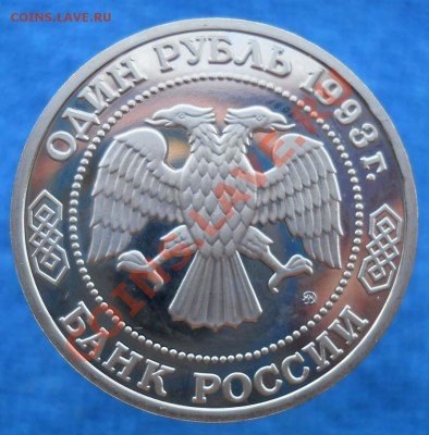 1 рубль 1993 Тимирязев пруф 4,09, 22-00+10мск - DSCN6588