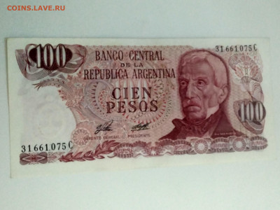 АРГЕНТИНА,100 песо 1976-1978гг(пресс)до 19.05.2020г - IMG_20200512_201212_HDR
