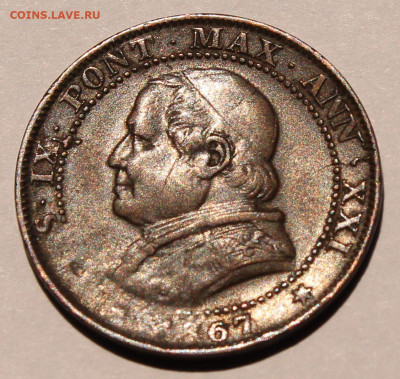  5 чентезими 1867 г. - 9