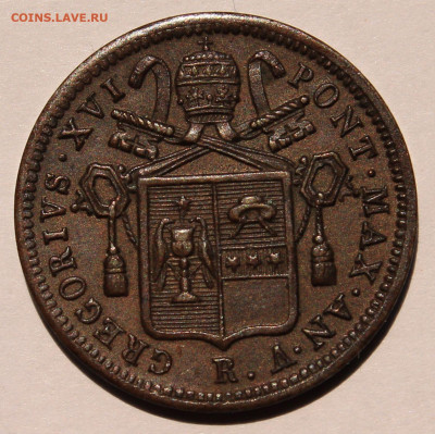 2 байокко (байоччо)1835 г. Сохран. - 11
