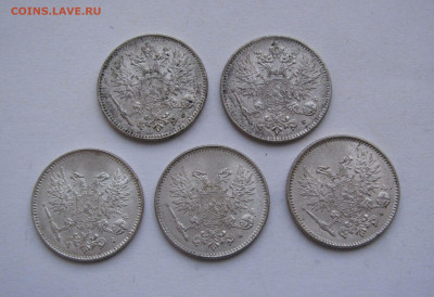 50 ПЕННИ 1917 года S для Финляндии. UNC. 5 шт. До 19.05.2020 - 50Пенни1917 (4).JPG