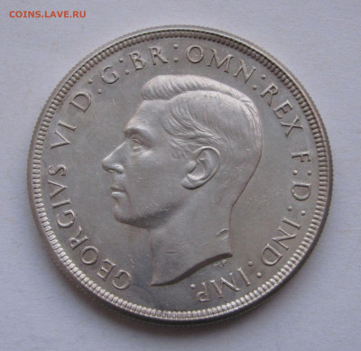 Австралия. Король Георг VI. 1 КРОНА 1937 года. UNC. - 1Крона1937 (2).JPG