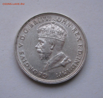 Австралия. Король Георг V. 2 ШИЛЛИНГА (ФЛОРИН) 1927 года. - 1Флорин1927 (2).JPG