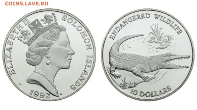Сол-вы ос-ва. 10 дол. 1992 г. Proof. Крокодил. До 23.05.20. - Р268.JPG