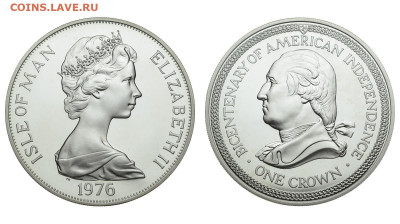 Остров Мэн. 1 крона 1976 г. Proof. Независ. До 23.05.20. - Р297.JPG