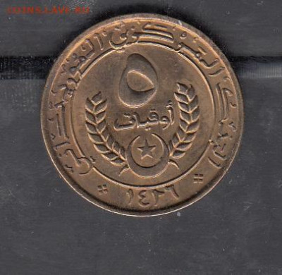 Мавритания 2005 5 угий  без оборота до 22 05 - 2а