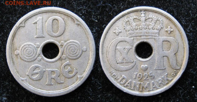 Дания 10 эре 1925 до 22-05-20 в 22:00 - 11 6 Дания 10 эре 1925   127