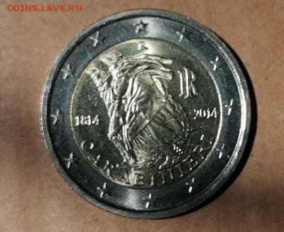 2 Евро Италия 2014 до 21.05.20 22.00 - Италия