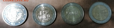 2 Евро 4 монеты Юбилейка до 21.05.20 22.00 - Греция, Словакия, Мальта, Португалия