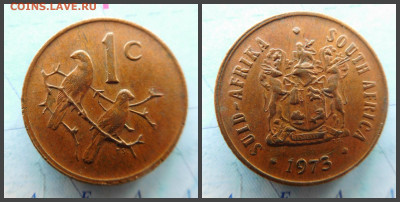 ЮАР 1 цент, 1973 - 30