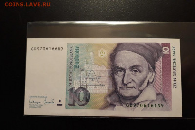 ФРГ 10 марок 1993 UNC (1) до 22.00 24.06 - 20200318_205458