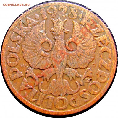 C44 Польша 5 грошей 1928 до 09.09 - C44 5 GROSH 1928_2