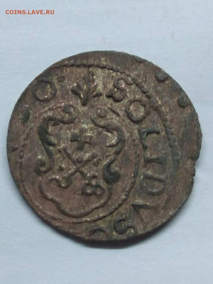 Рига. Кристина. 1650. Солид. F до 24.05 в 22.00 - 1213500869