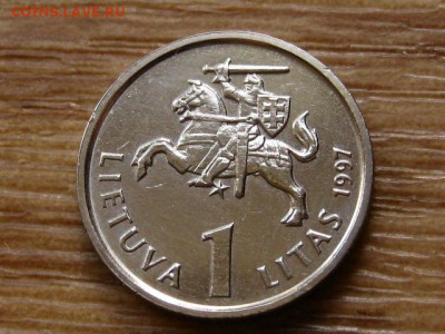 Литва 1 лит 1997 банк до 22.05.20 в 22.00 М - IMG_6325.JPG