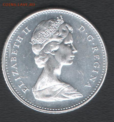 Канада 10 центов 1968 до 24.05.2020 21.00 мск - Канада 10центов68 а