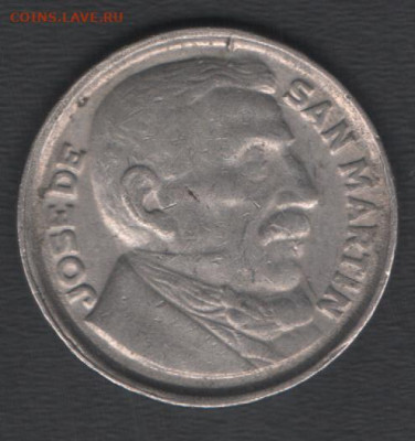 Аргентина 10 сентаво 1950 до 24.05.2020 21.00 мск - Аргентина 10сентаво50 р